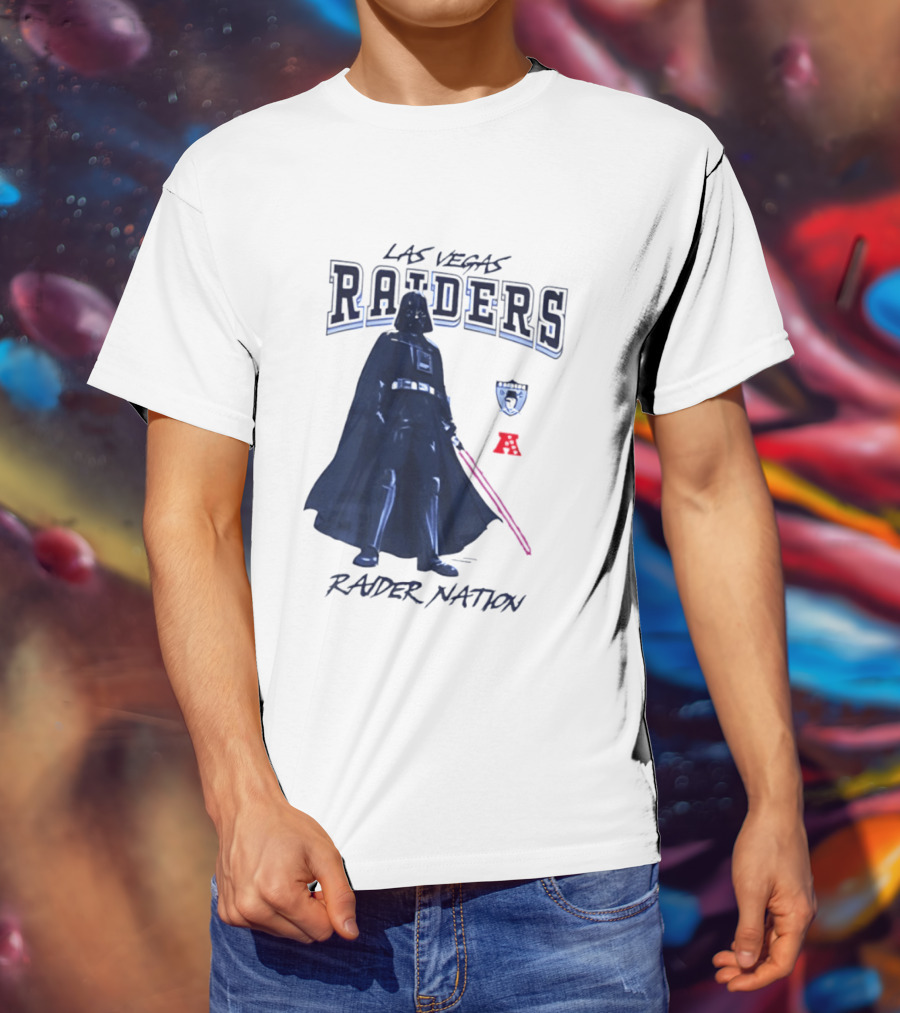 Las Vegas Raiders Darth Vader Raider Nation Star Wars 2026 T-Shirt