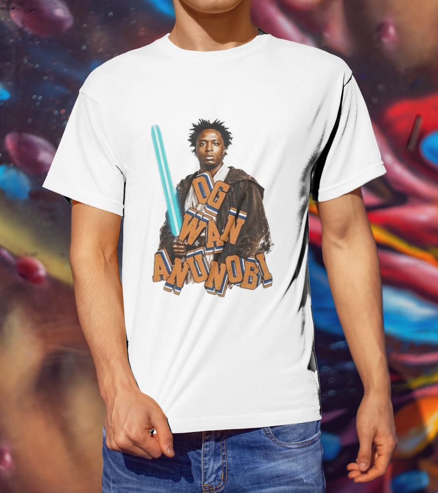 Og Wan Anunobi New York Knicks Basketball Nba 2026 Star Wars T-Shirt