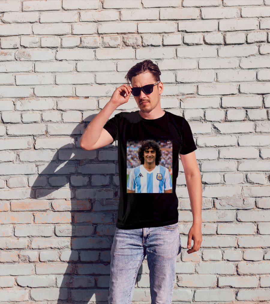 Happy Birthday Mario Kempes Argentina Football Legend AFA T-Shirt