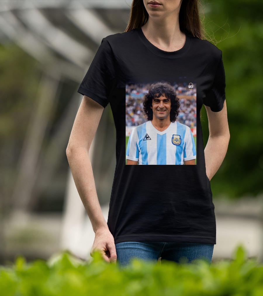 Happy Birthday Mario Kempes Argentina Football Legend AFA T-Shirt