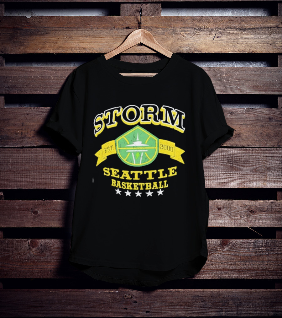 Seattle Storm Basketball Est 2000 WNBA T-Shirt