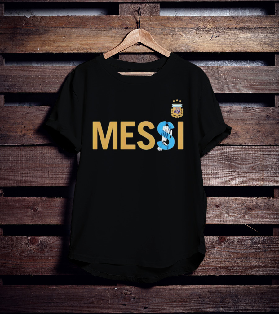 Lionel Messi AFA Argentina Football Team T-Shirt