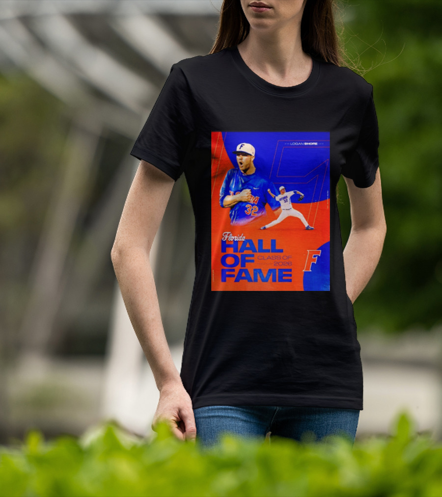 Logan Shore Florida Gators Hall Of Fame Class Of 2026 T-Shirt