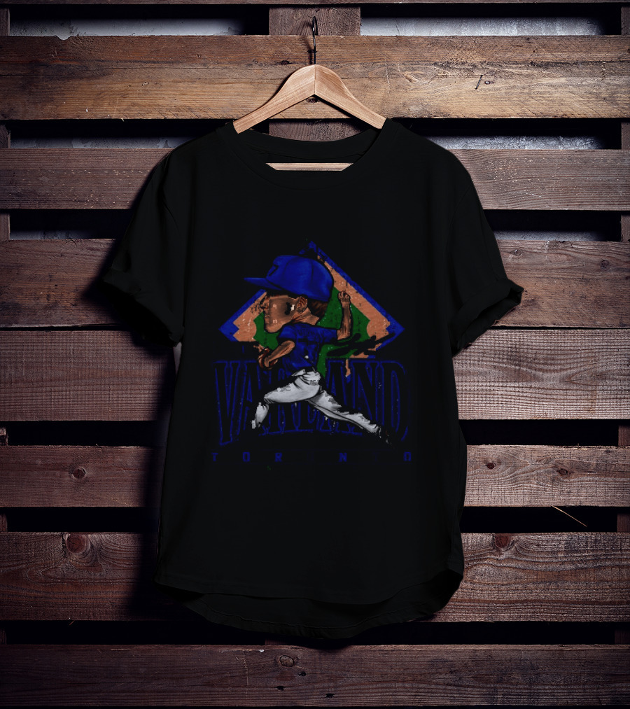 Louis Varland Toronto Blue Jays MLB Baseball Caricature T-Shirt