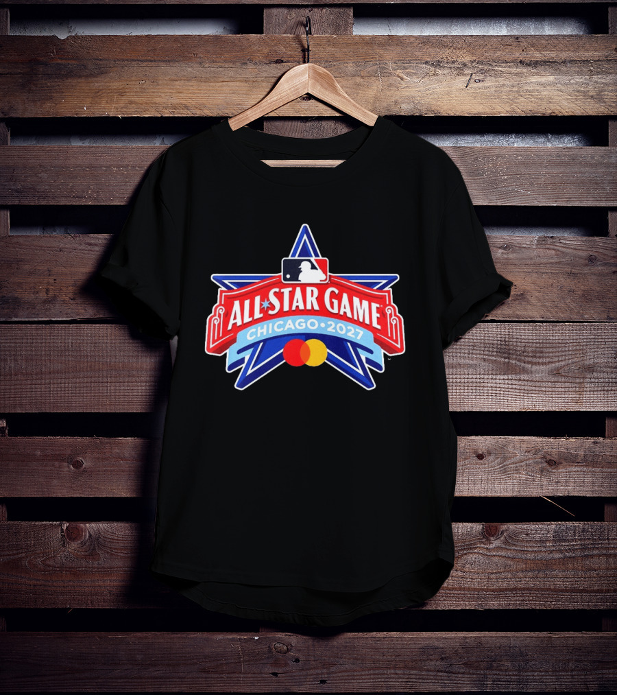 MLB All Star Game 2027 Chicago Mastercard T-Shirt
