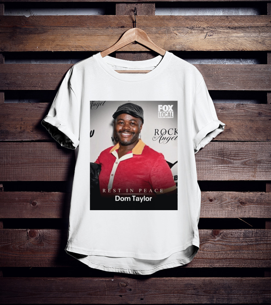 Rest In Peace Dom Taylor Celebrating Caribbean Cuisine Netflix Five Star Chef T-Shirt