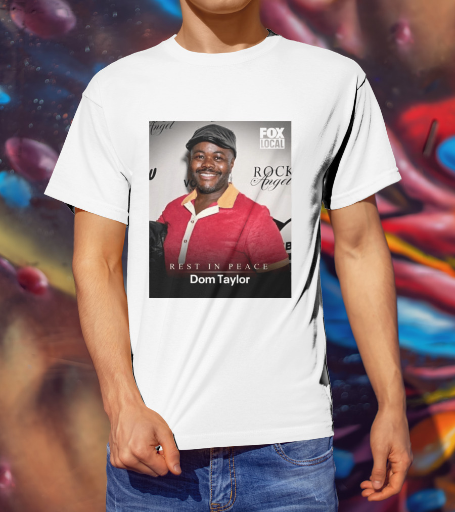 Rest In Peace Dom Taylor Celebrating Caribbean Cuisine Netflix Five Star Chef T-Shirt
