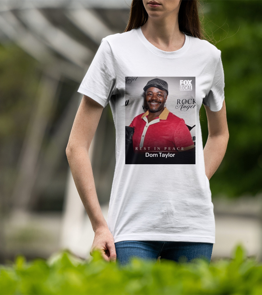Rest In Peace Dom Taylor Celebrating Caribbean Cuisine Netflix Five Star Chef T-Shirt