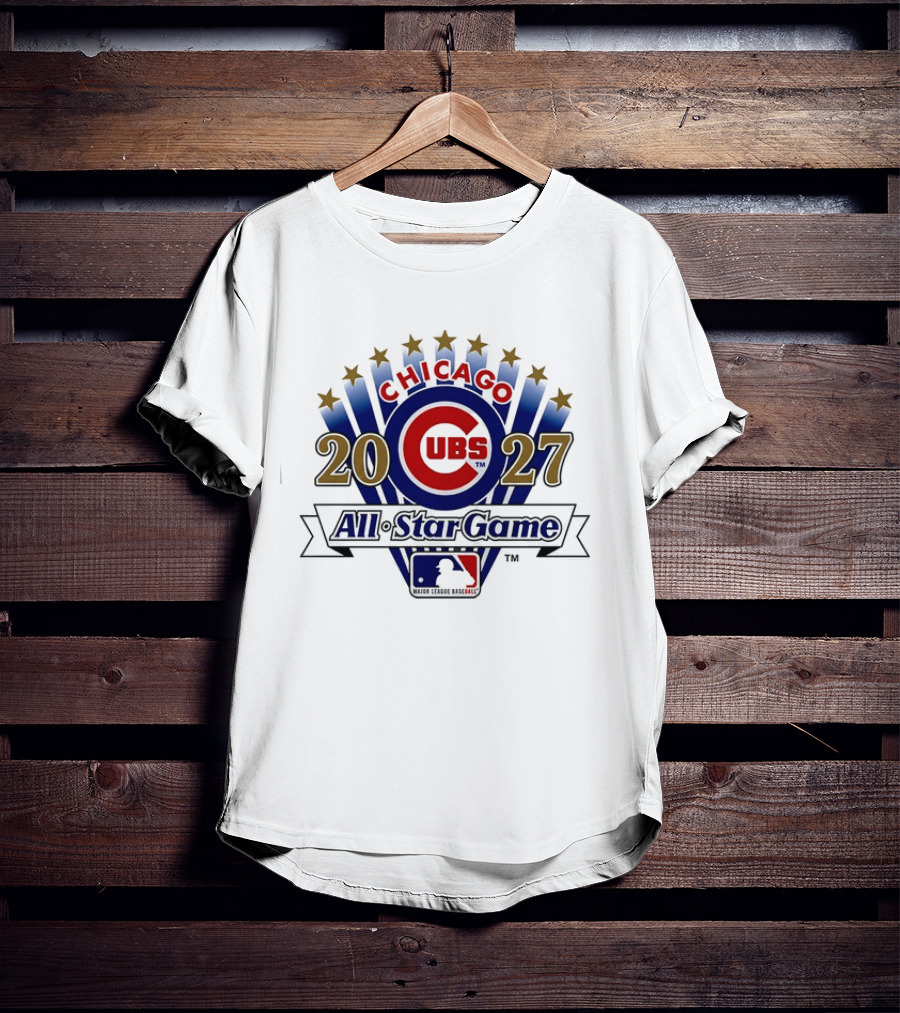 Chicago Cubs 2027 All Star Game Major League Baseball MLB T-Shirt