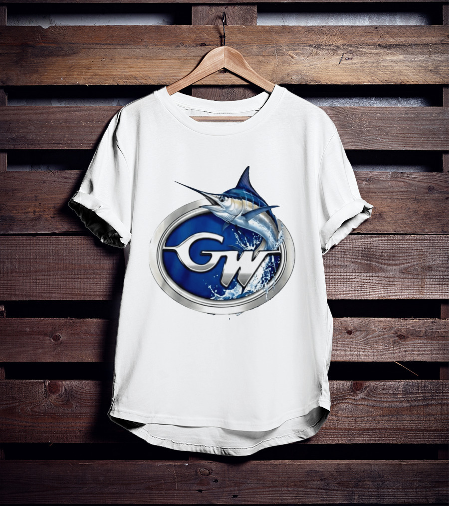 Grady White Boats GW Marlin Symbol Exceptional Attention To Detail T-Shirt