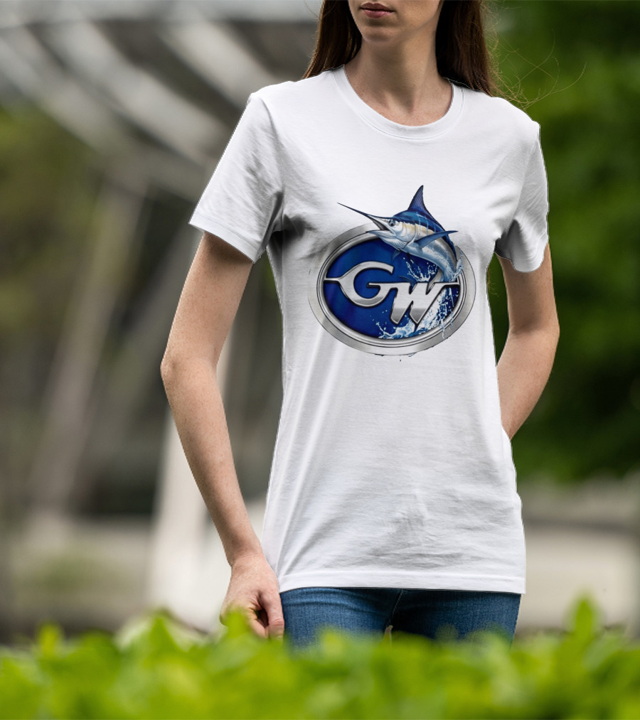 Grady White Boats GW Marlin Symbol Exceptional Attention To Detail T-Shirt