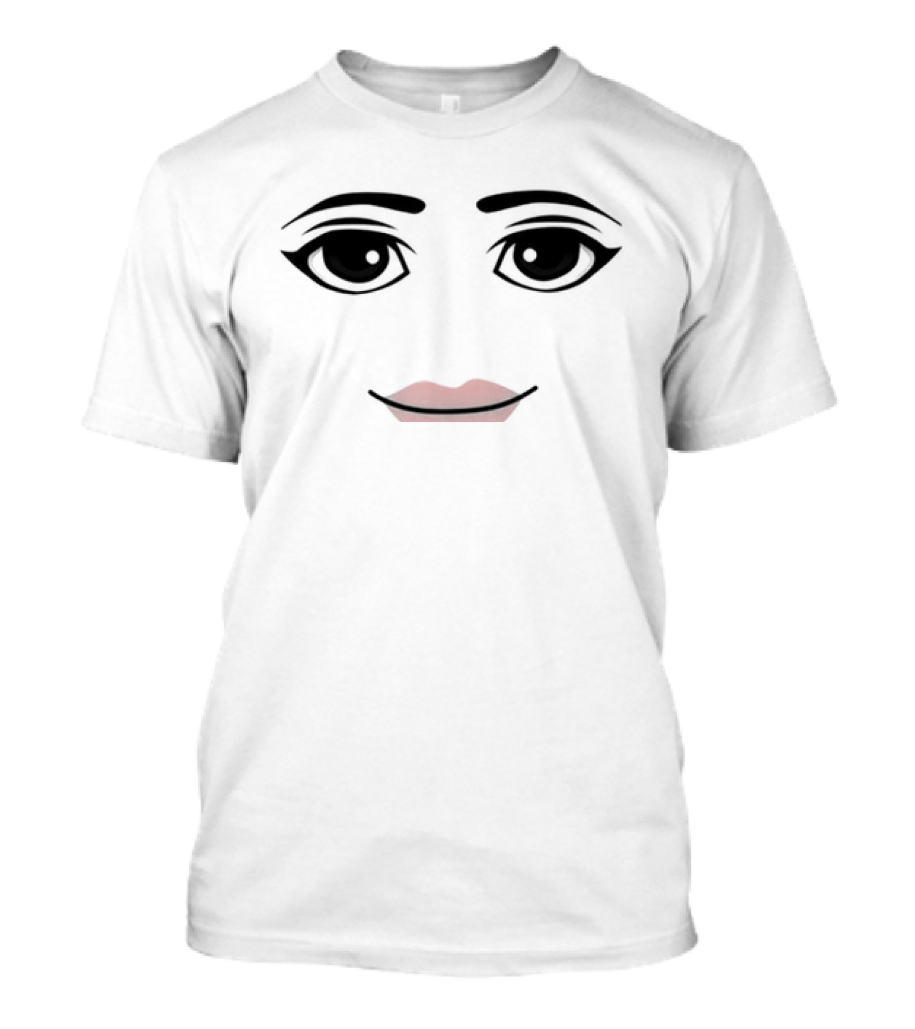 Roblox Avatar Face Iconic Girl Gaming T-Shirt