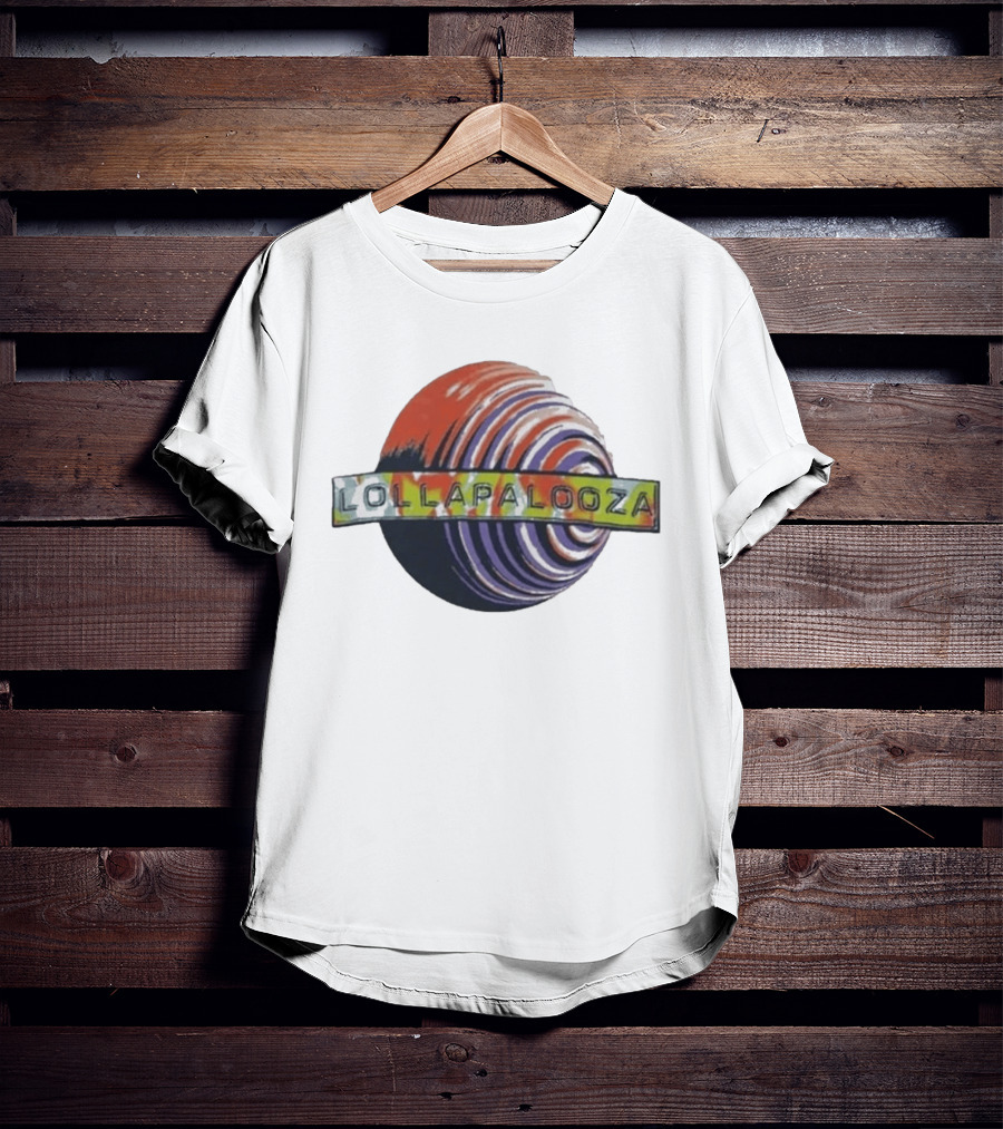 Lollapalooza Festival 2026 Sphere Logo Event Grant Park Chicago July 30 August 2 T-Shirt