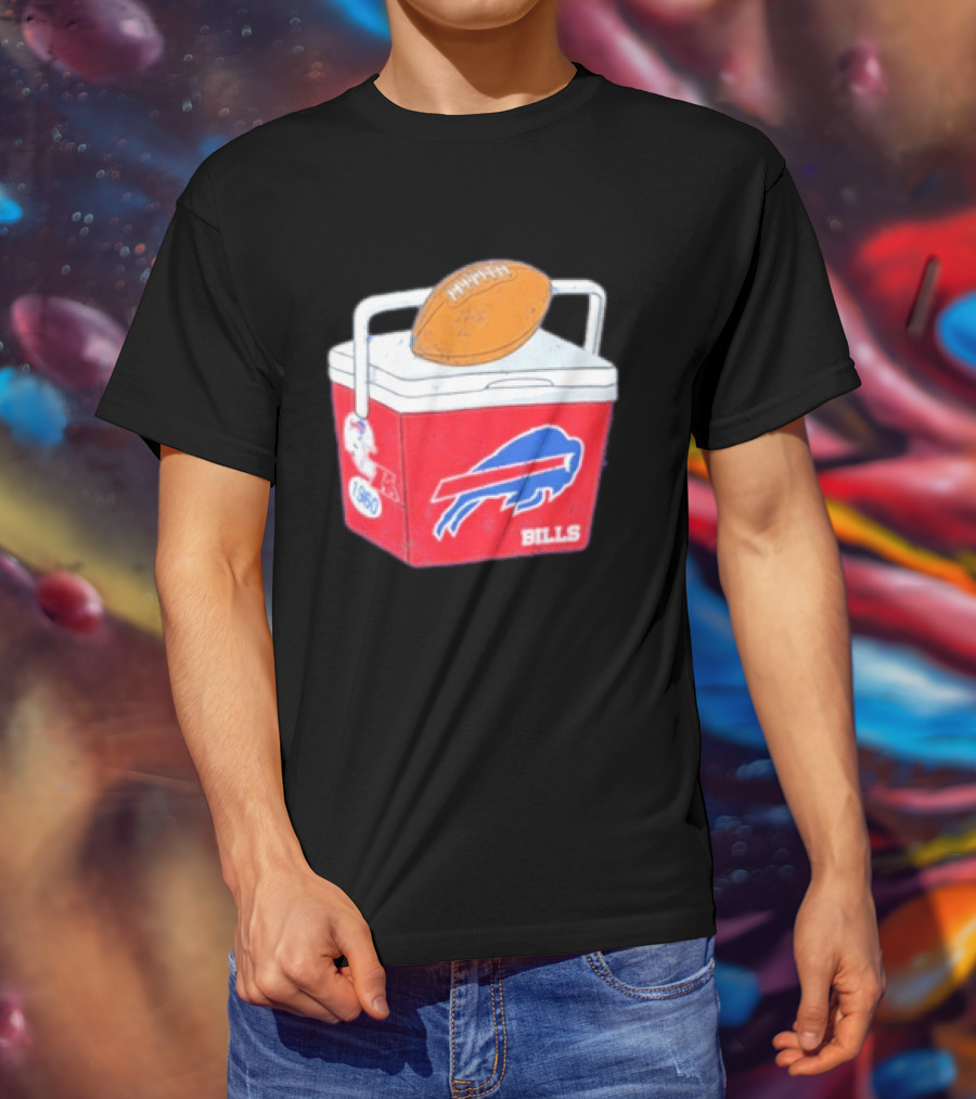Buffalo Bills Cooler 1960 Football Wegmans Go Bills T-Shirt