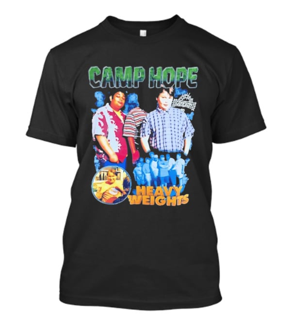 Camp Hope 90 Heavy Weights Featuring Characters From Cult T-Shirt