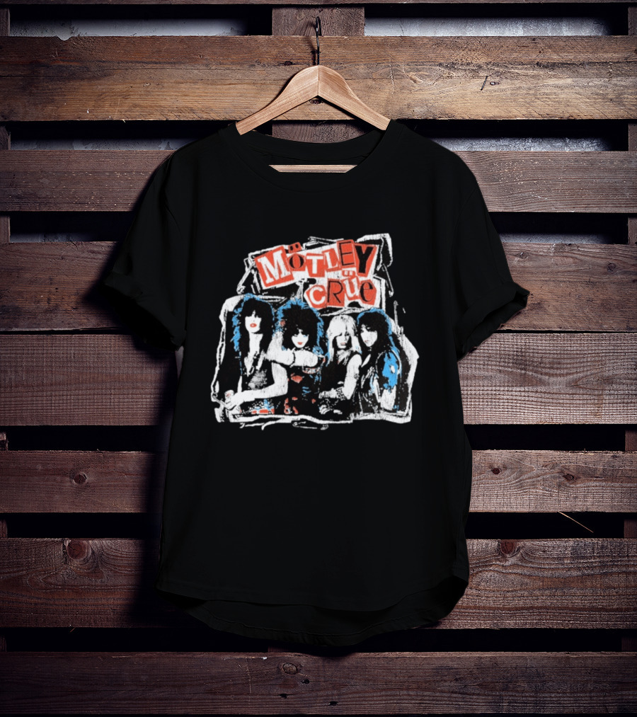 Motley Crue Collage The Return Of The Carnival Of Sins Tour 2026 T-Shirt
