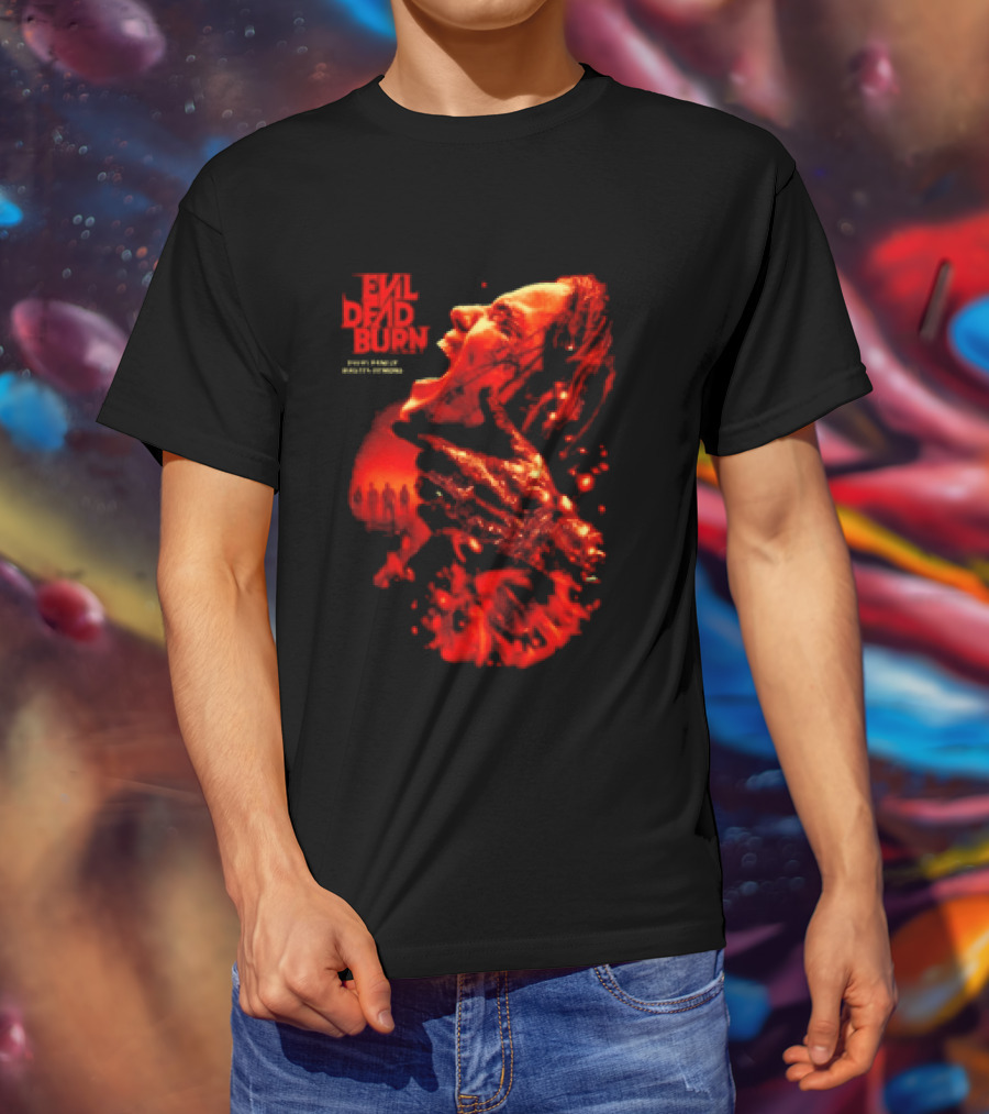 Evil Dead Burn Horror Halloween Movie T-Shirt