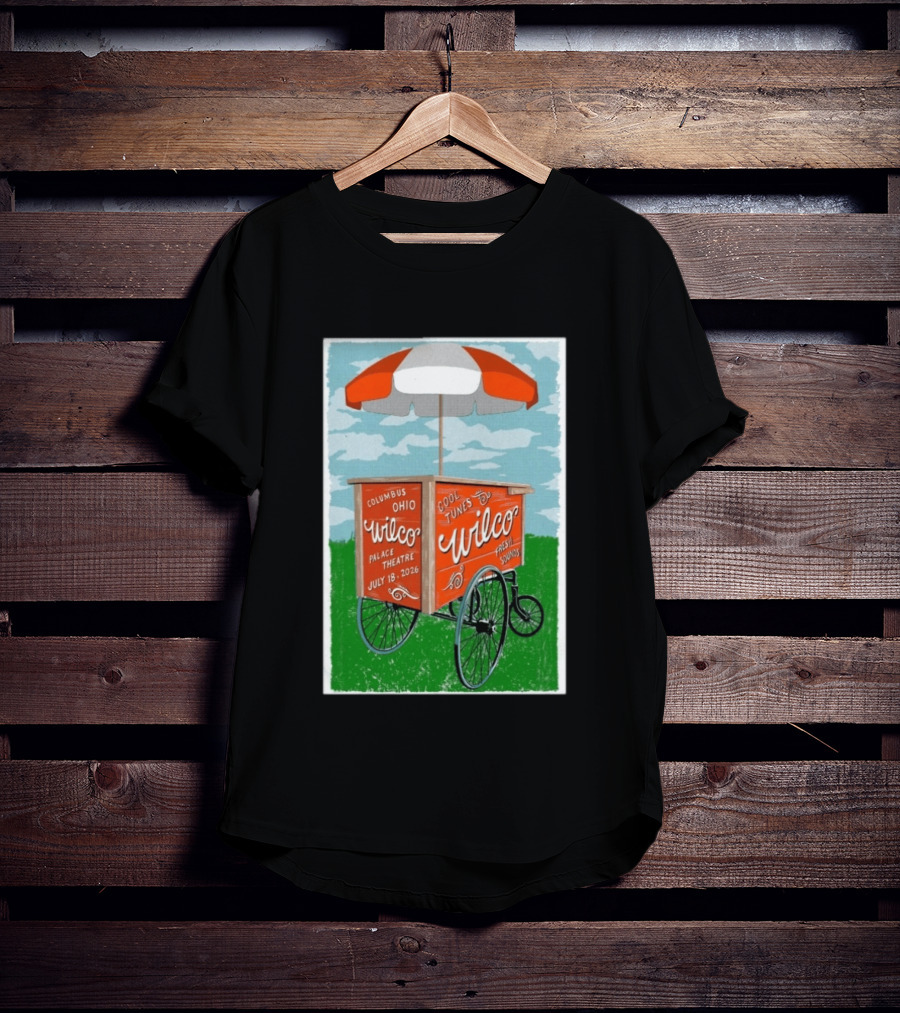Wilco Cool Tunes Fresh Sounds Palace Theatre Columbus Ohio July 18 2026 T-Shirt