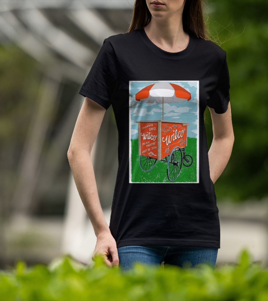 Wilco Cool Tunes Fresh Sounds Palace Theatre Columbus Ohio July 18 2026 T-Shirt