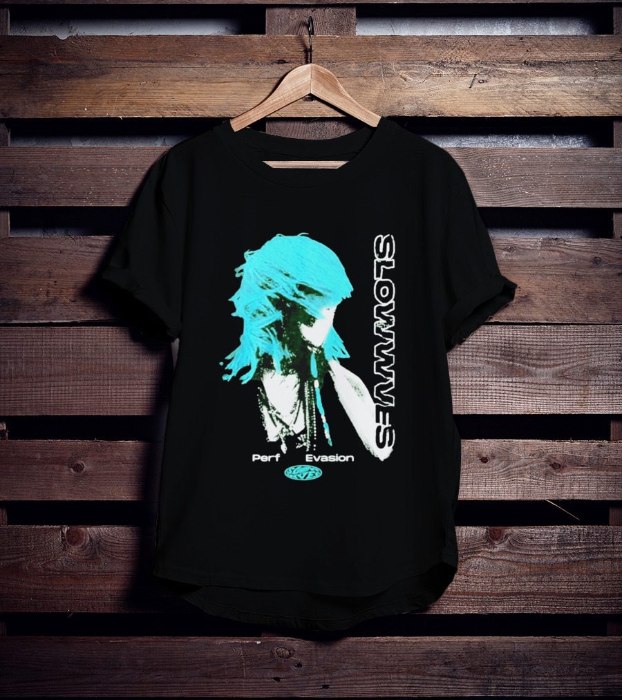Slowwves Perfect Evasion Asia Blue Hair T-Shirt