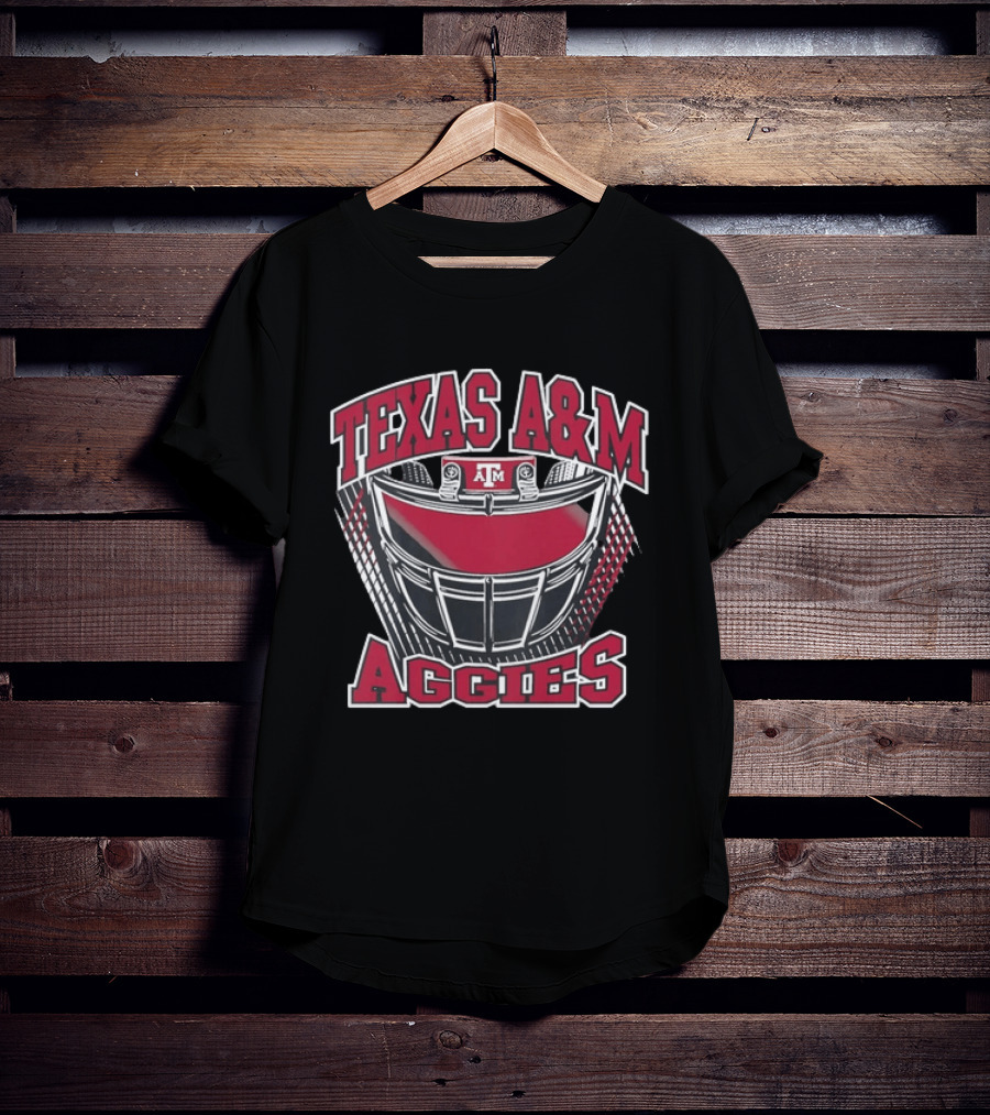 Texas A&M Aggies Football Helmet Varsity Spirit T-Shirt