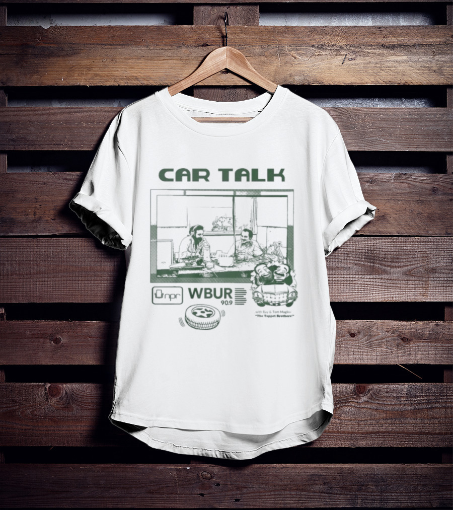 Car Talk NPR Podcast WBUR Engine Gear T-Shirt