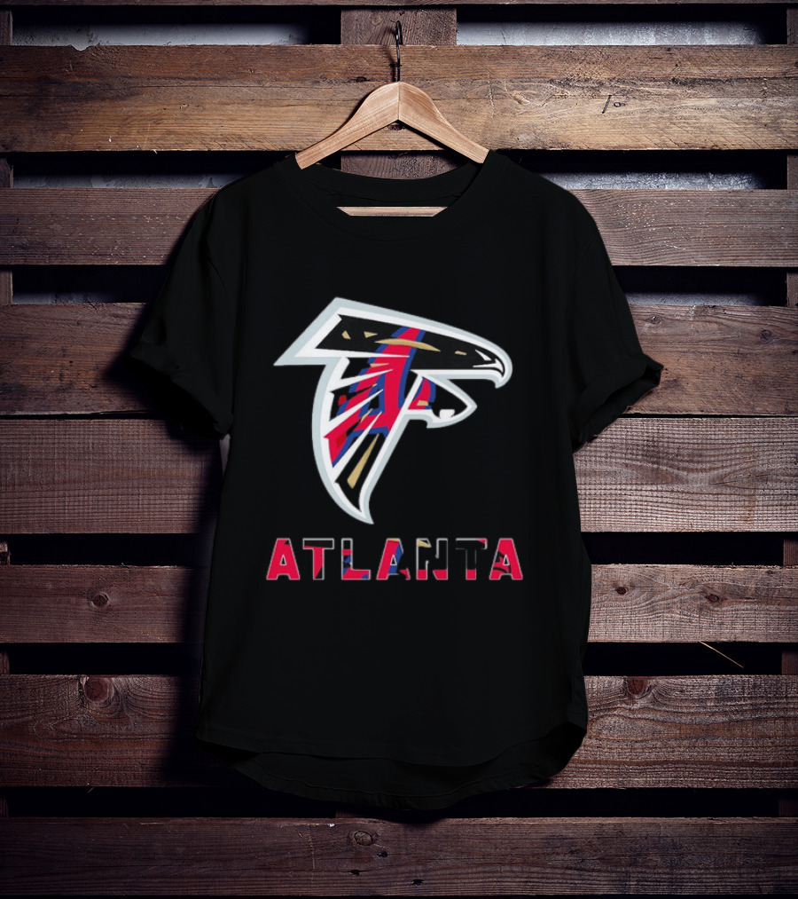 Atlanta Falcons Braves Hawks Bulldogs United Sports Mashup T-Shirt