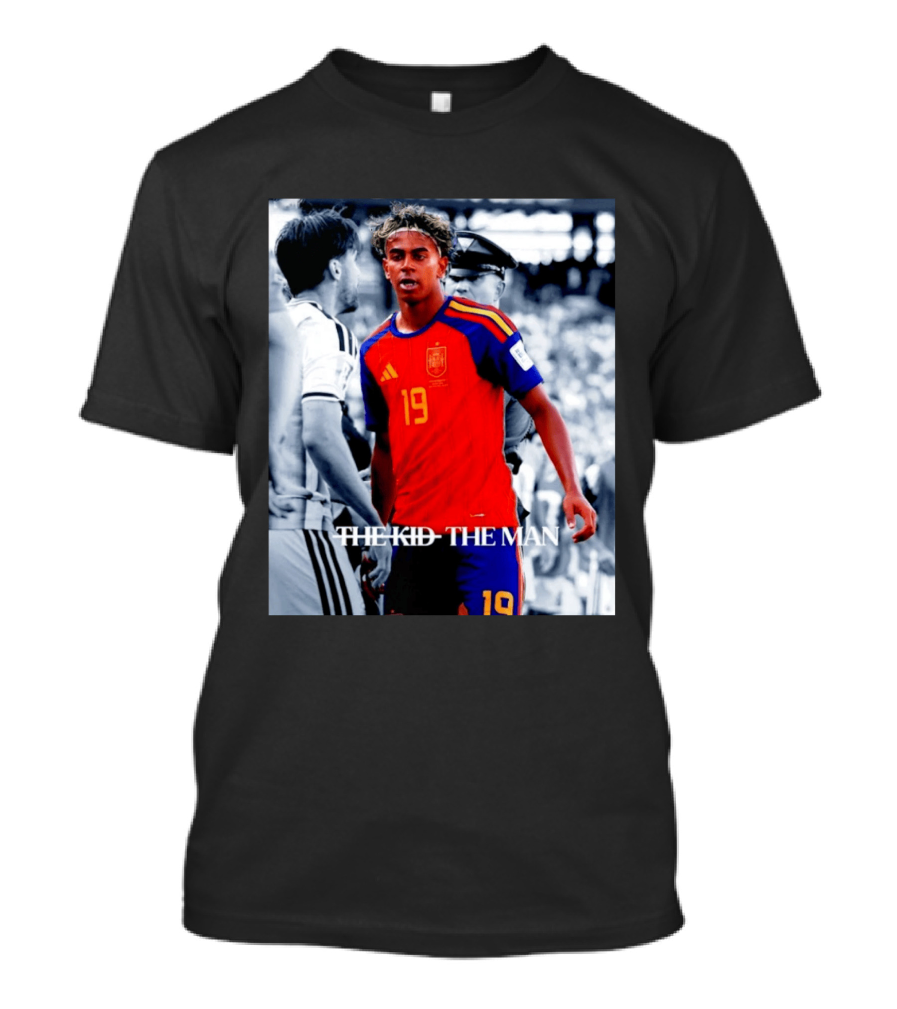 Spain 19 Lamine Yamal The Kid The Man T-Shirt