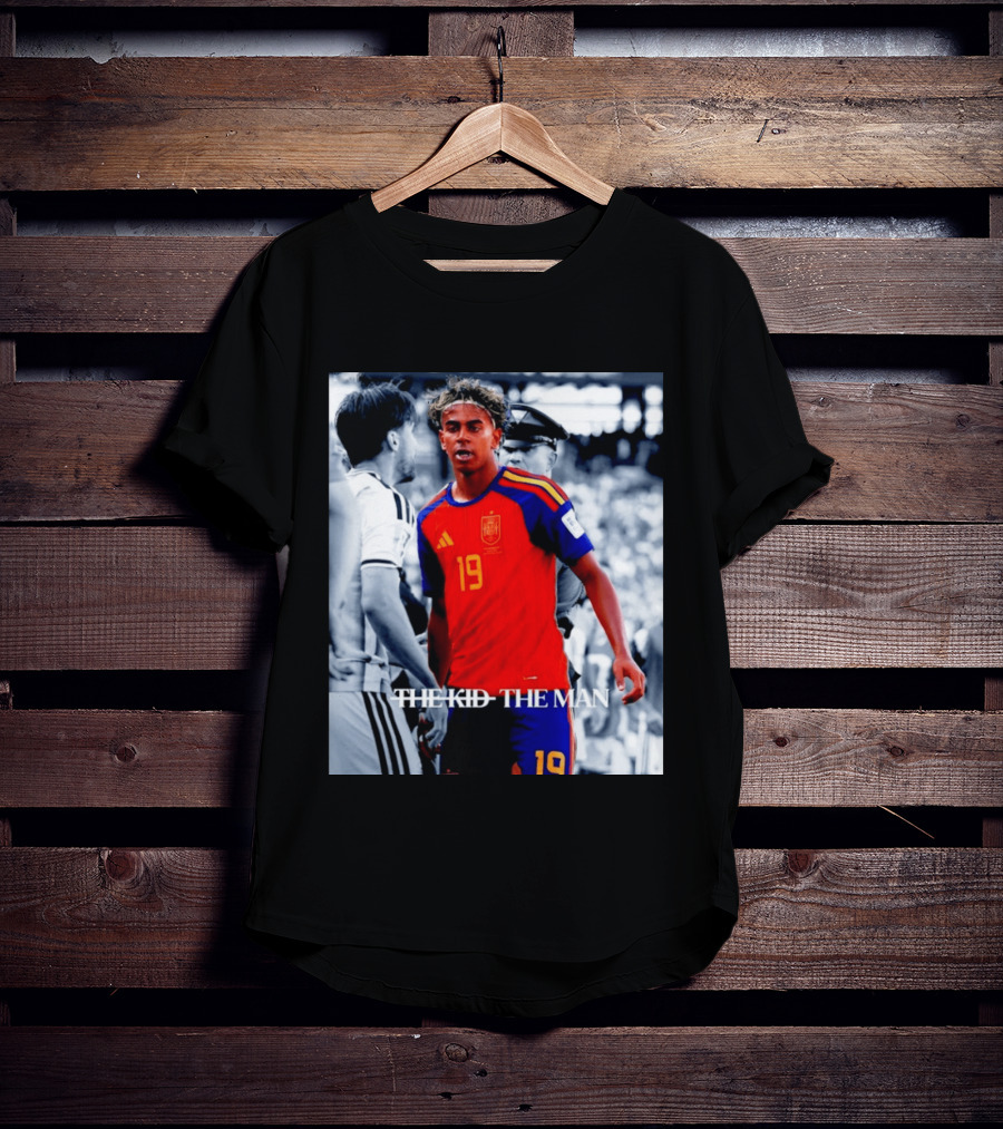 Spain 19 Lamine Yamal The Kid The Man T-Shirt