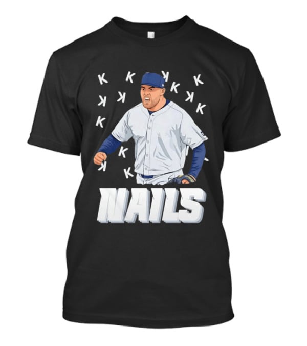 Logan Gilbert Strikeout Pitcher Seattle Mariners NAILS Baseball Fan T-Shirt