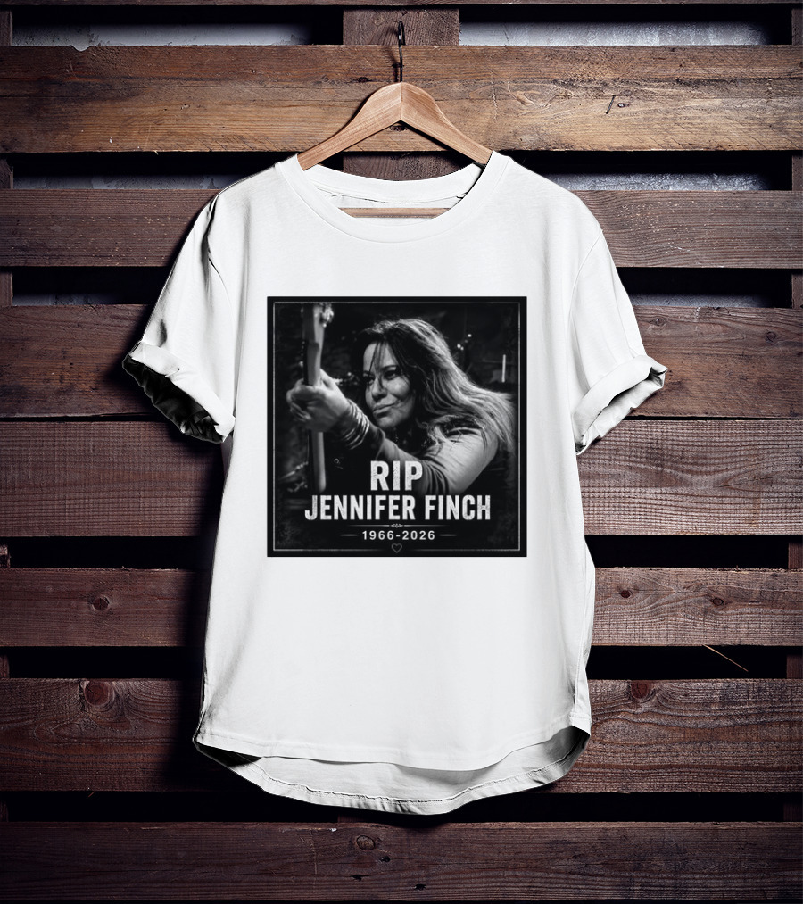 RIP Jennifer Finch 1966 2026 Memorial T-Shirt