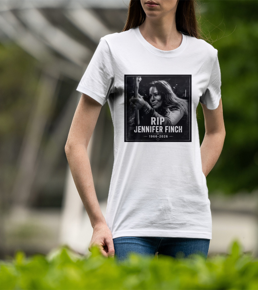 RIP Jennifer Finch 1966 2026 Memorial T-Shirt
