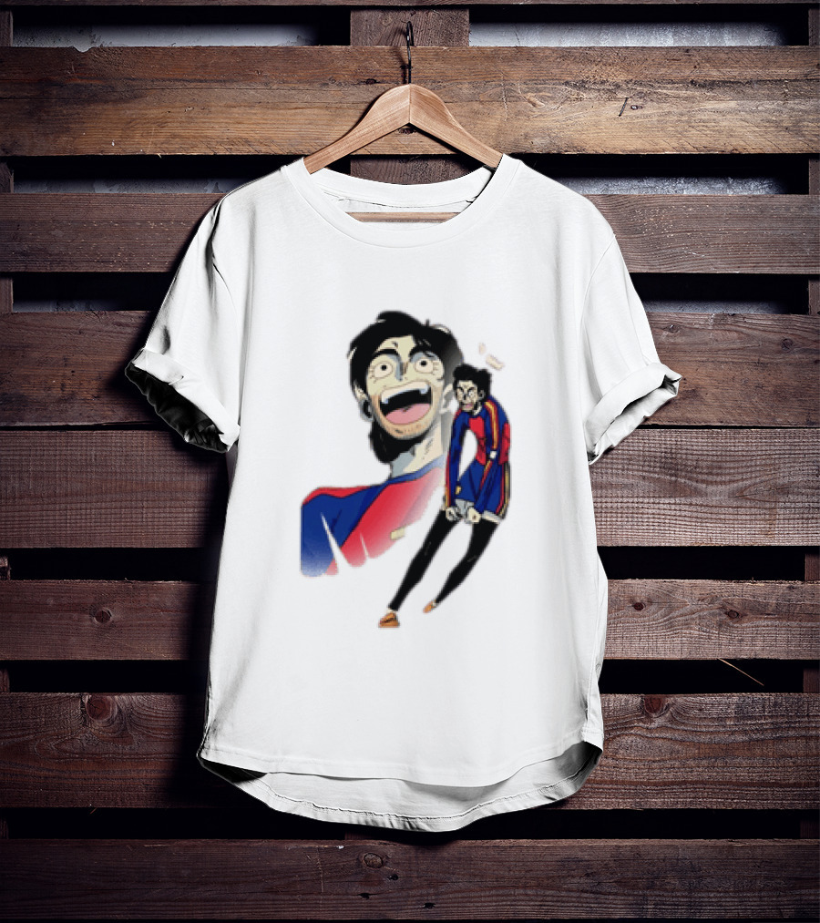 Ferran Torres Spain National Football Team Cartoon T-Shirt