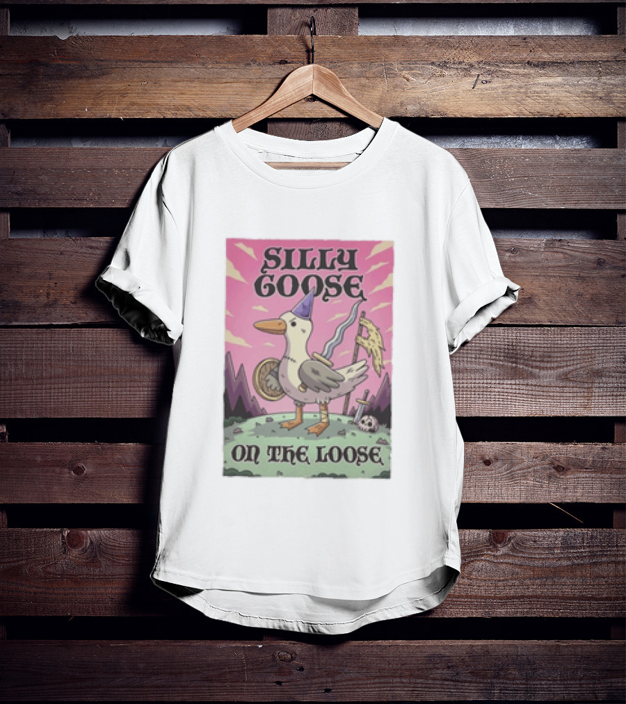 Silly Goose On The Loose Medieval Adventure T-Shirt