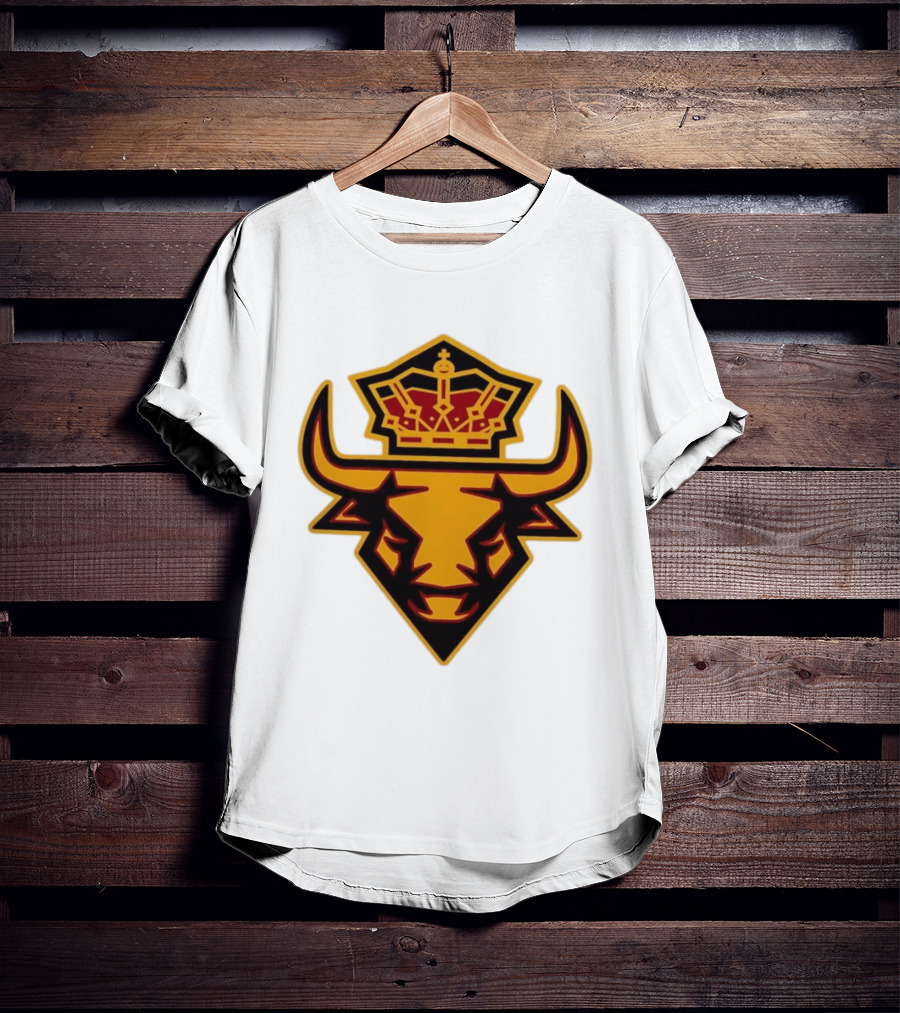 Spain Bull Emblem Royalty Team Crown T-Shirt