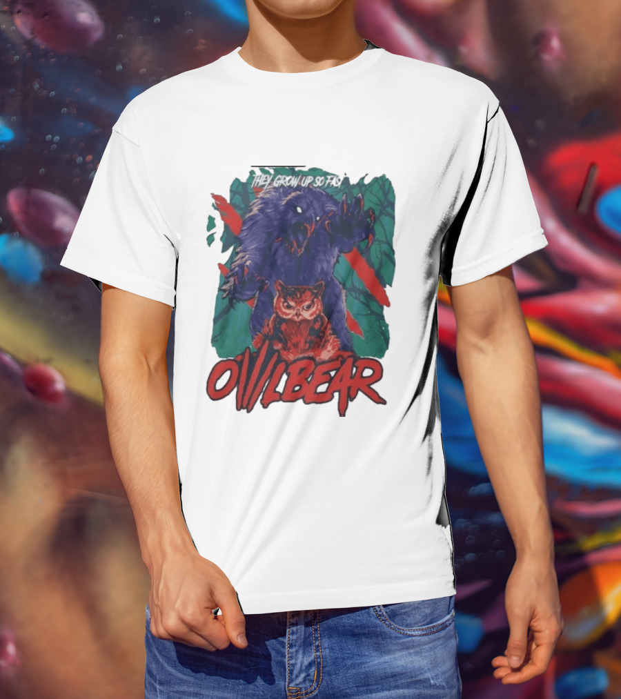 They Grow Up So Fast Owlbear Fantasy Creature T-Shirt
