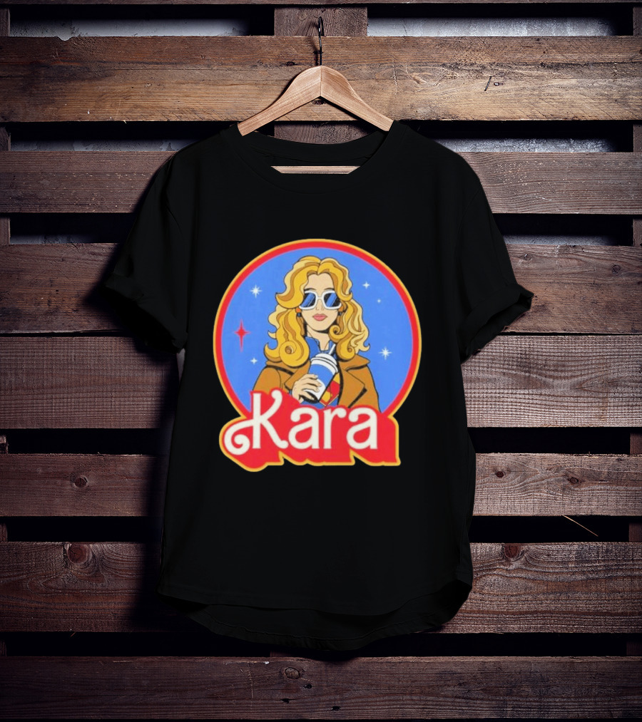 Kara 2026 Screencrush Sunglasses Coffee T-Shirt