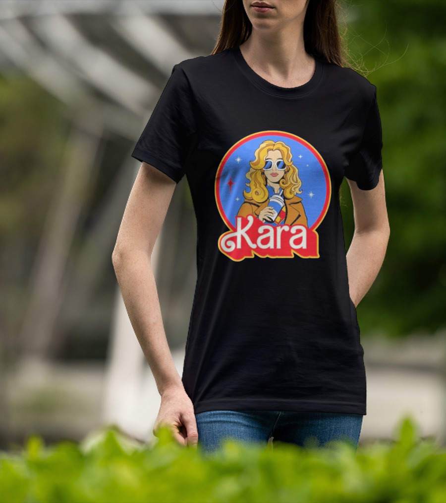 Kara 2026 Screencrush Sunglasses Coffee T-Shirt