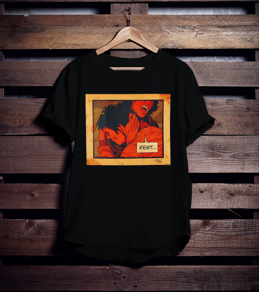 Dumb Dump Rest Vampire Biting Man T-Shirt
