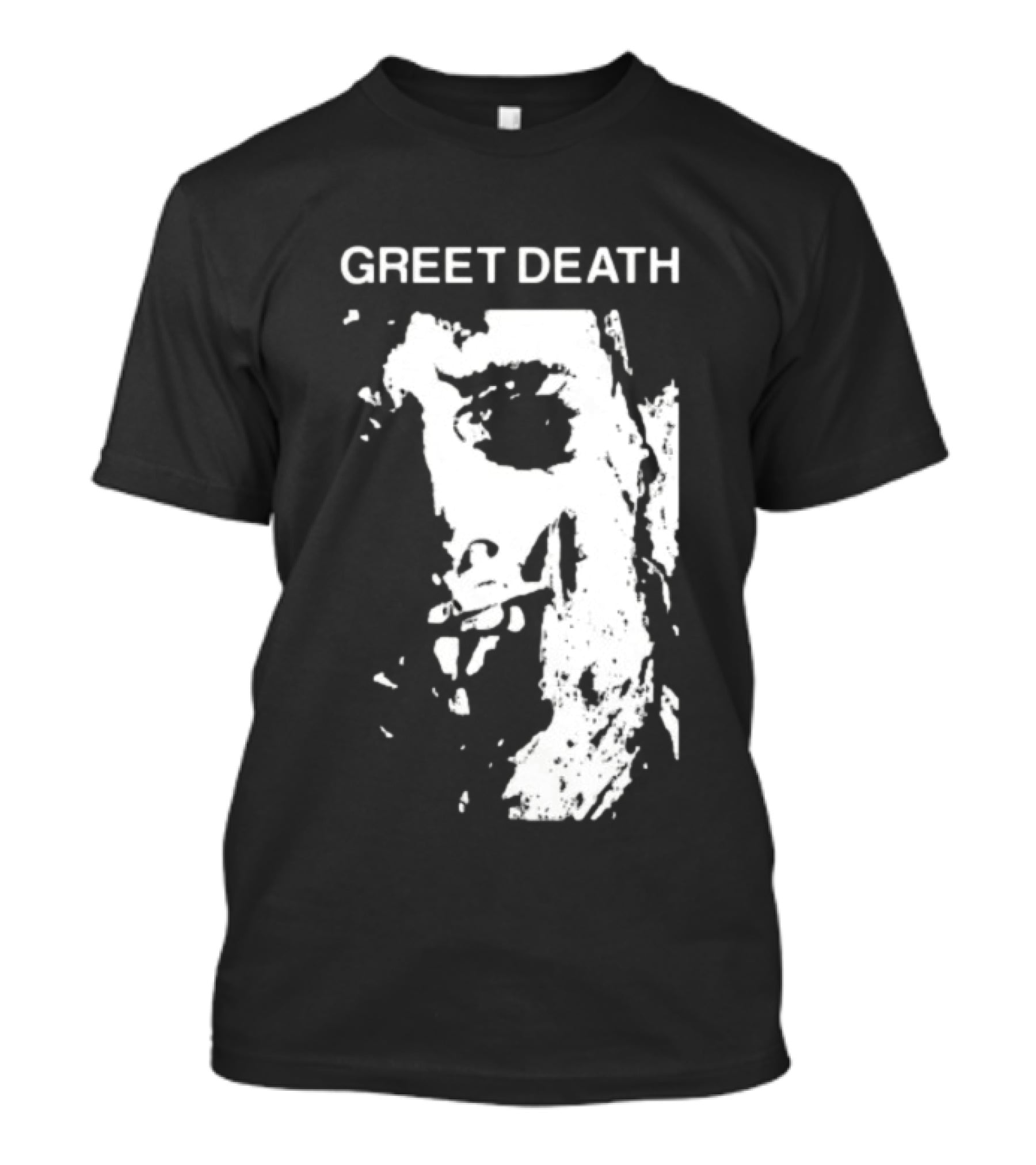 Evil Greed Store Greet Death Leatherface Horror T-Shirt