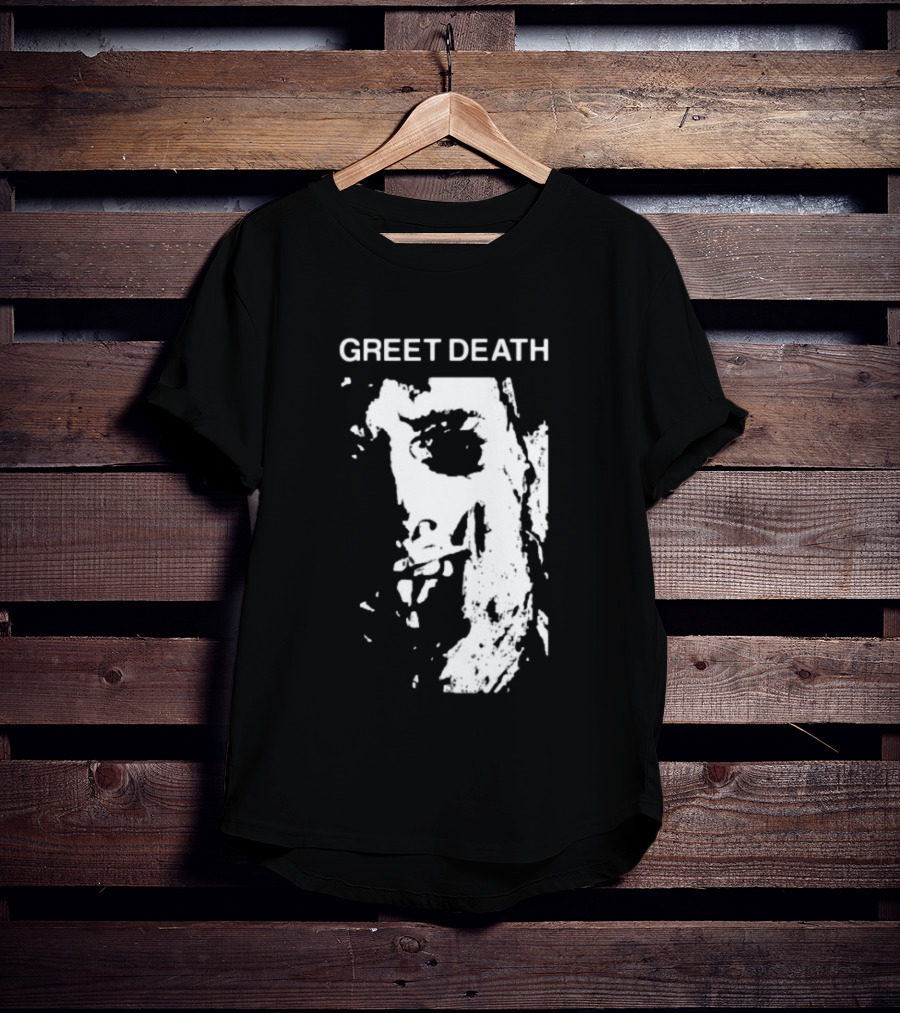 Evil Greed Store Greet Death Leatherface Horror T-Shirt
