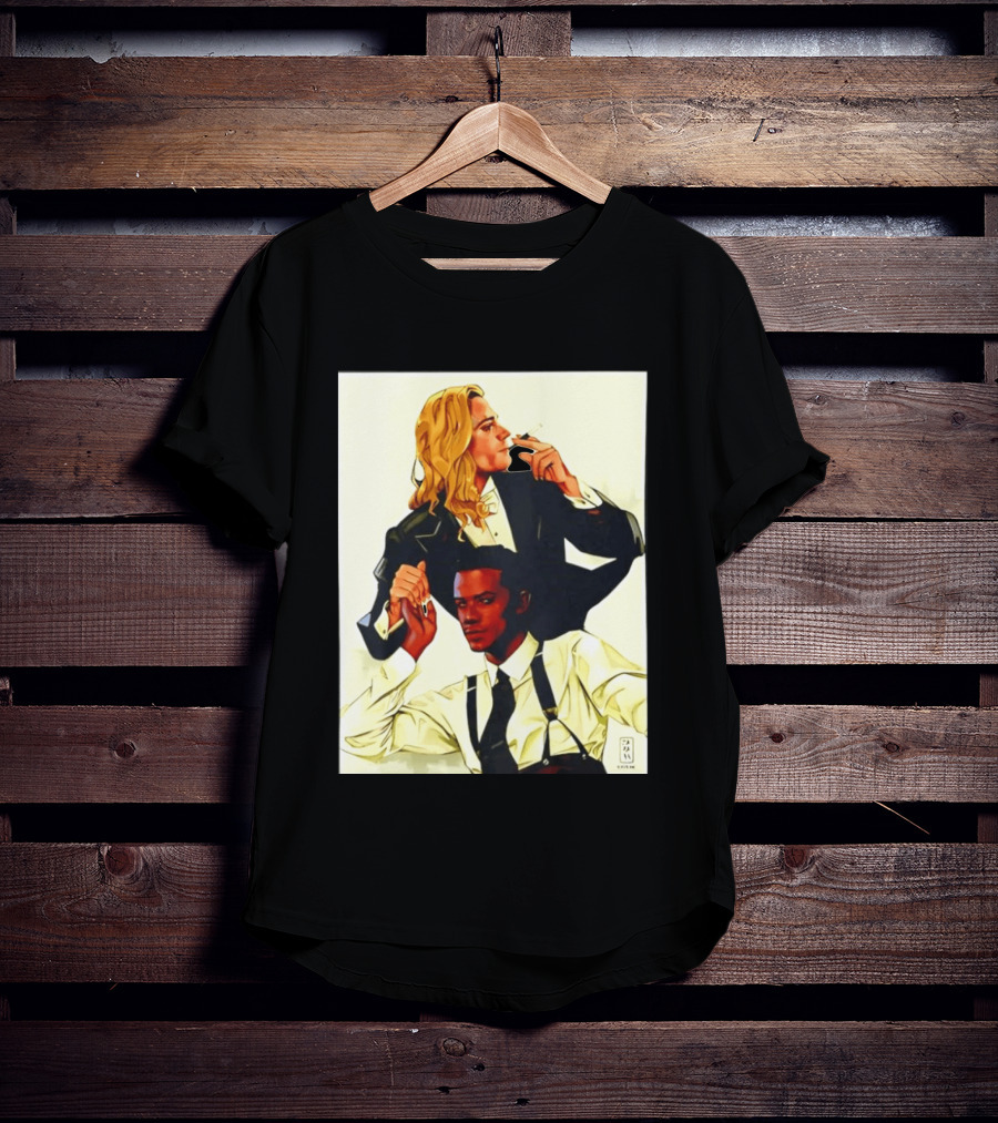 JMH Interview With The Vampire Lestat And Louis Smoking Portraits T-Shirt