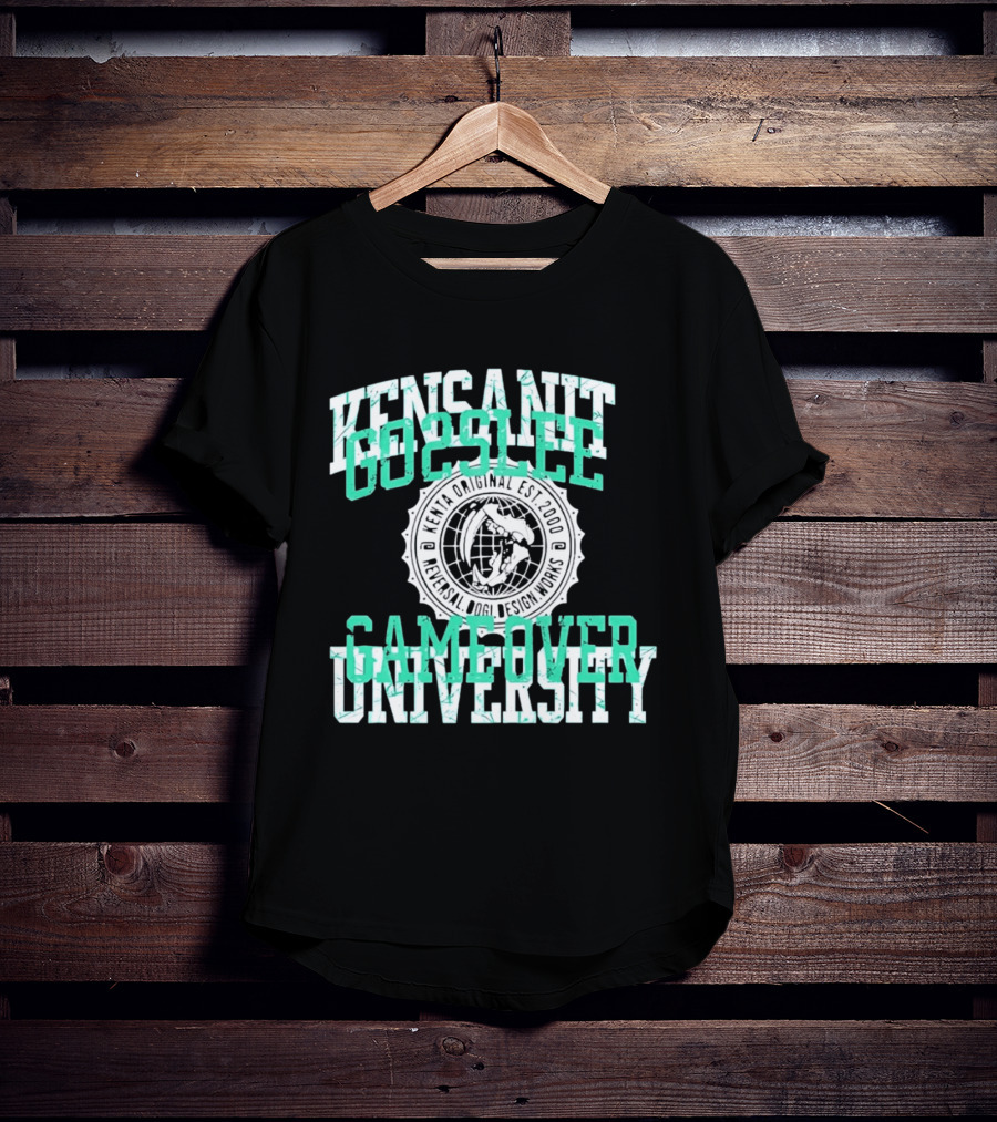 Kensanity Go2Sleep Gameover University Kenta Original Est 2000 Reversal Dogi Works T-Shirt