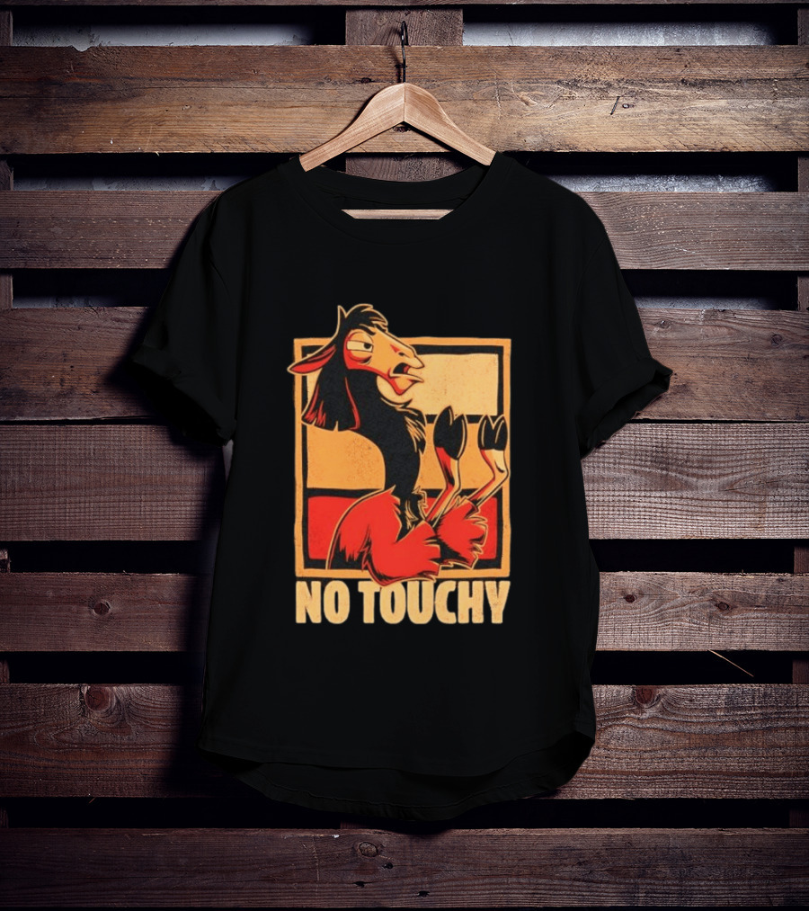 Kuzco Llama No Touchy Emperor's New Groove Movie T-Shirt