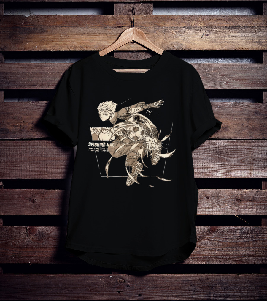 Seishiro Nagi Losing Is Frustrating So I Hate It Soccer Action Manga T-Shirt