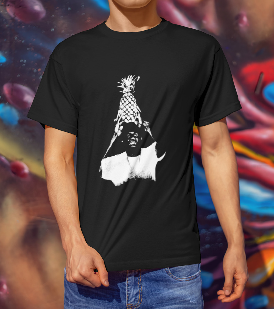 Myles Lewis Skelly Pineapple Headprint T-Shirt