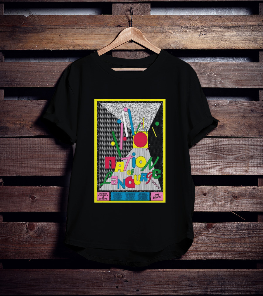 Nation Of Language North America Europe 2026 Tour On Tour T-Shirt