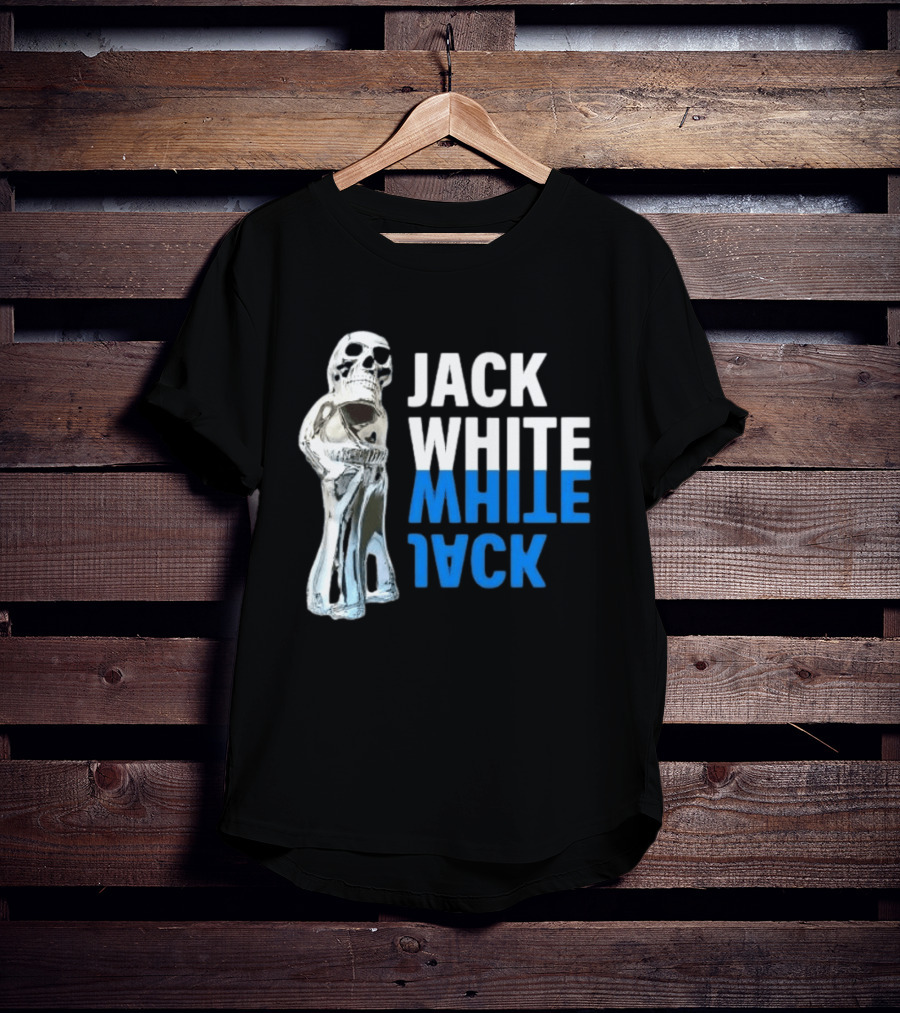 Jack White Frozen Charlatan Skull Third Man Records Store T-Shirt