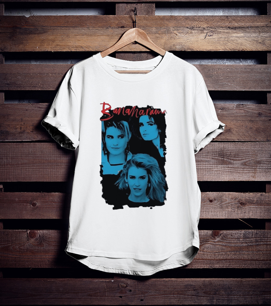 Bananarama Iconic Music Group Members Women's Fashion T-Shirt