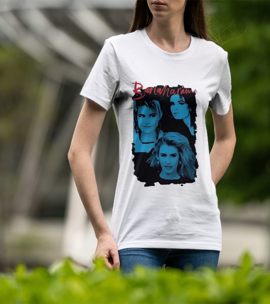 Bananarama Iconic Music Group Members Women's Fashion T-Shirt